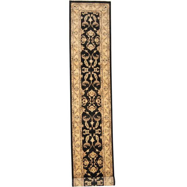 slide 2 of 9, Handmade One-of-a-Kind Oushak Wool Runner (India) - 2'7 x 16'2