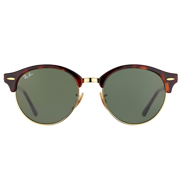 RB RB4246 Clubround Sunglasses Red Havana//Green 51mm /& Care Kit