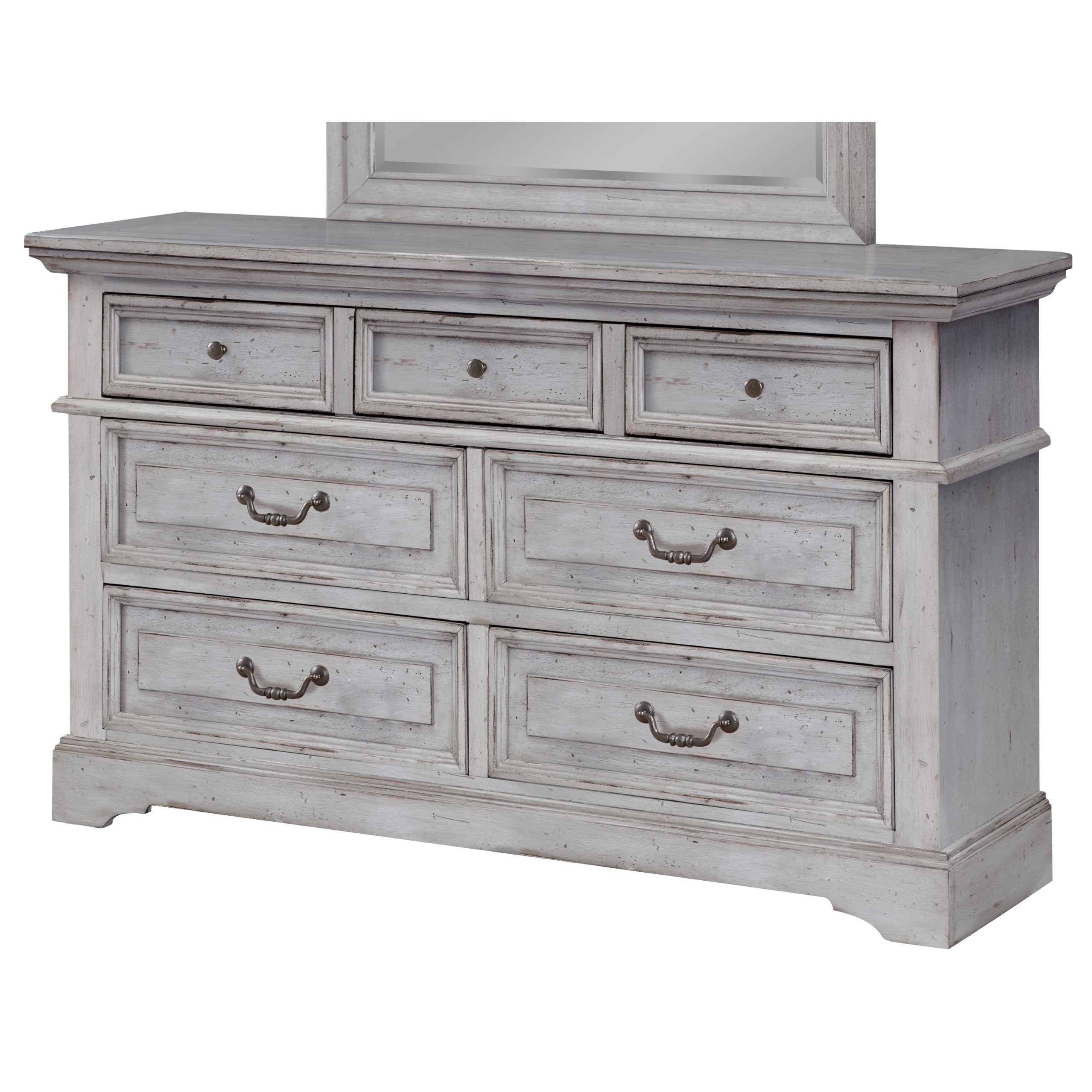 Shop Lakewood Distressed Wood Dresser With Optional Mirror By