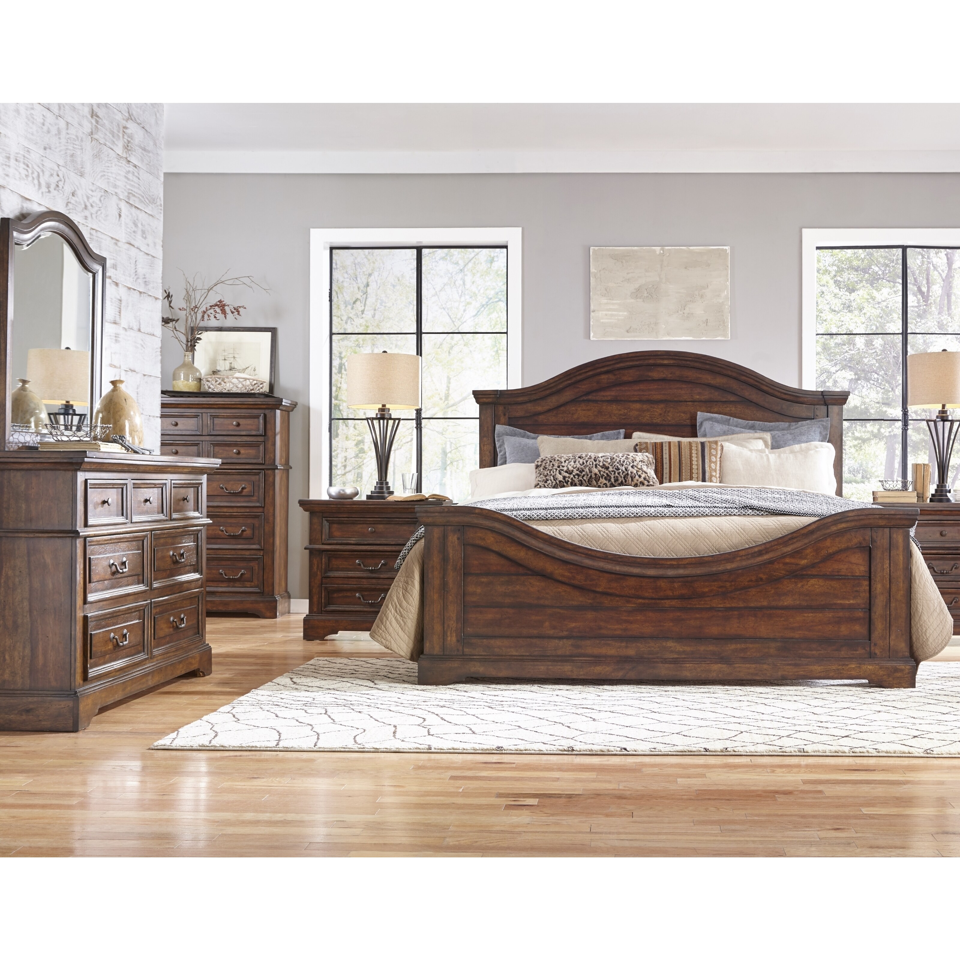 Lakewood Panel 5 Piece Bedroom Set By Greyson Living On Sale Overstock 11711956