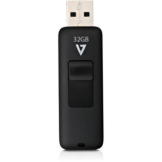 V7 32GB USB 2.0 Flash Drive - With Retractable USB Connector