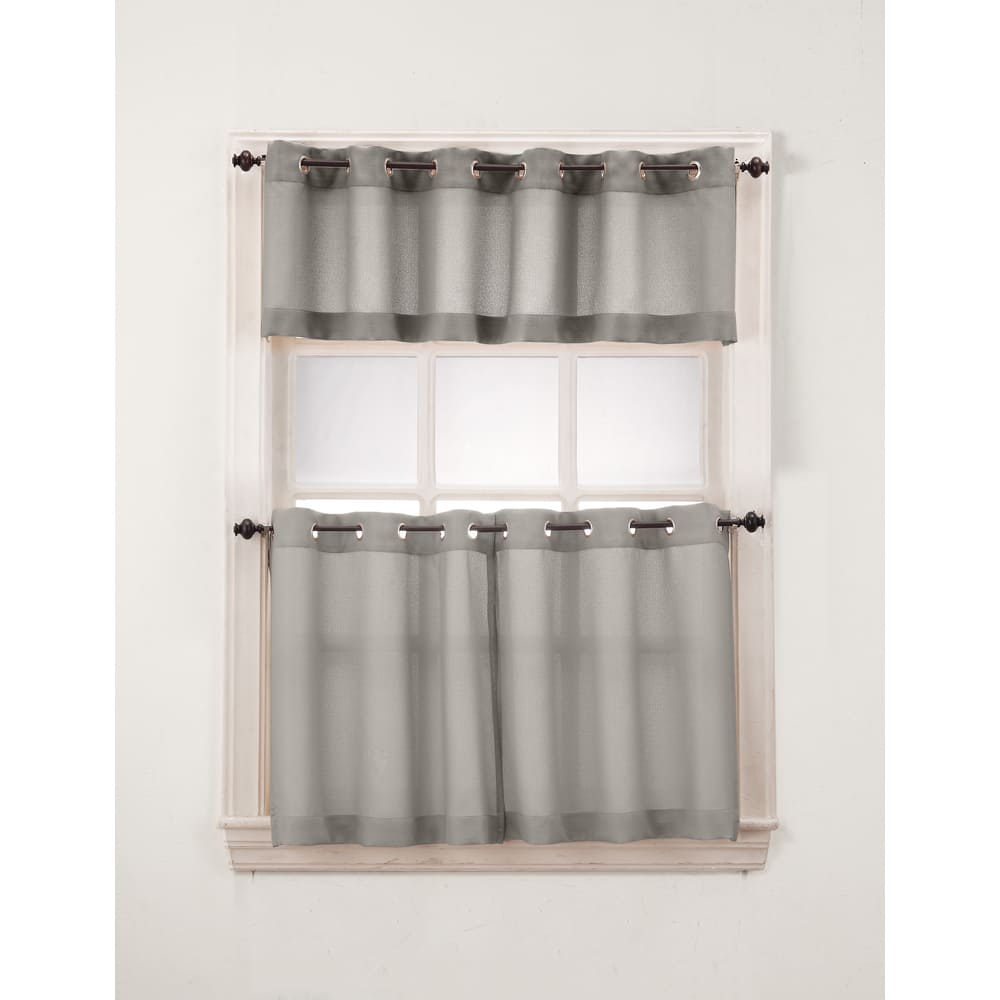 Copper Grove Speedwell Grommet Window Tier Pair