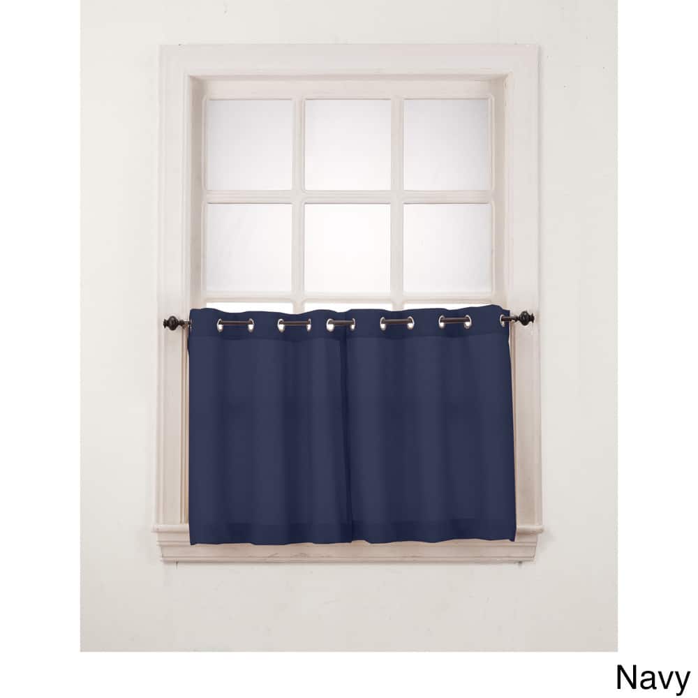 Copper Grove Speedwell Grommet Window Tier Pair