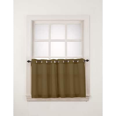 Copper Grove Speedwell Grommet Window Tier Pair