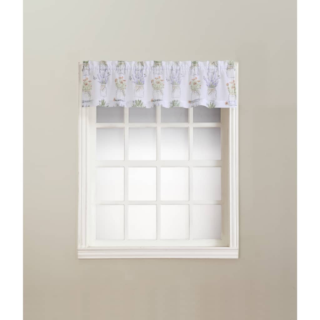 No. 918 Eve's Garden Rod Pocket Window Valance