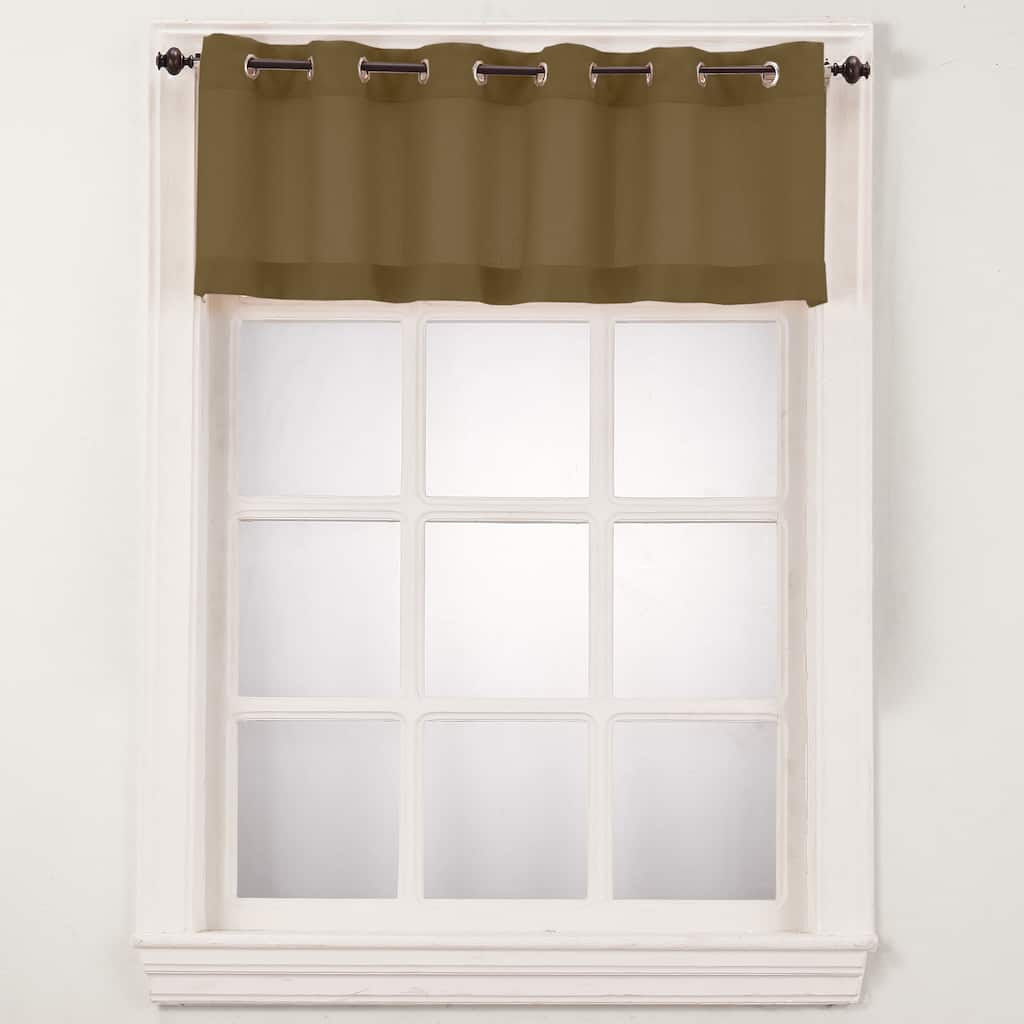 Copper Grove Speedwell Grommet Window Valance
