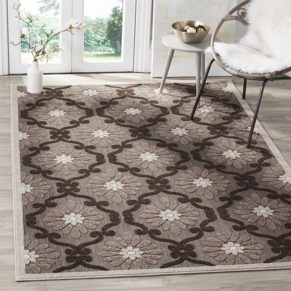Safavieh Cottage Light Brown/ Brown Rug (4' x 6') - 4' x 6'