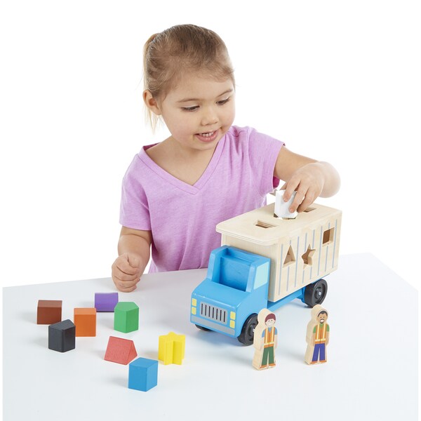 melissa and doug dump truck and loader