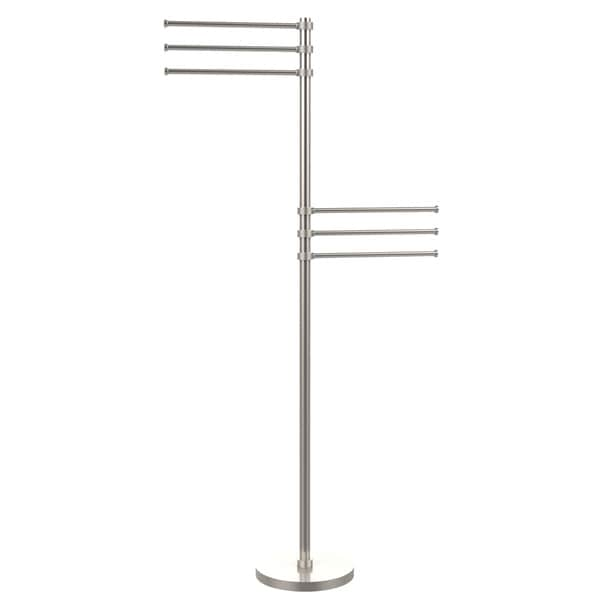 Allied Brass Towel Stand with 12 inch Arms On Sale Bed Bath