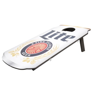 Miller Lite Can Cornhole Bean Bag Toss Game