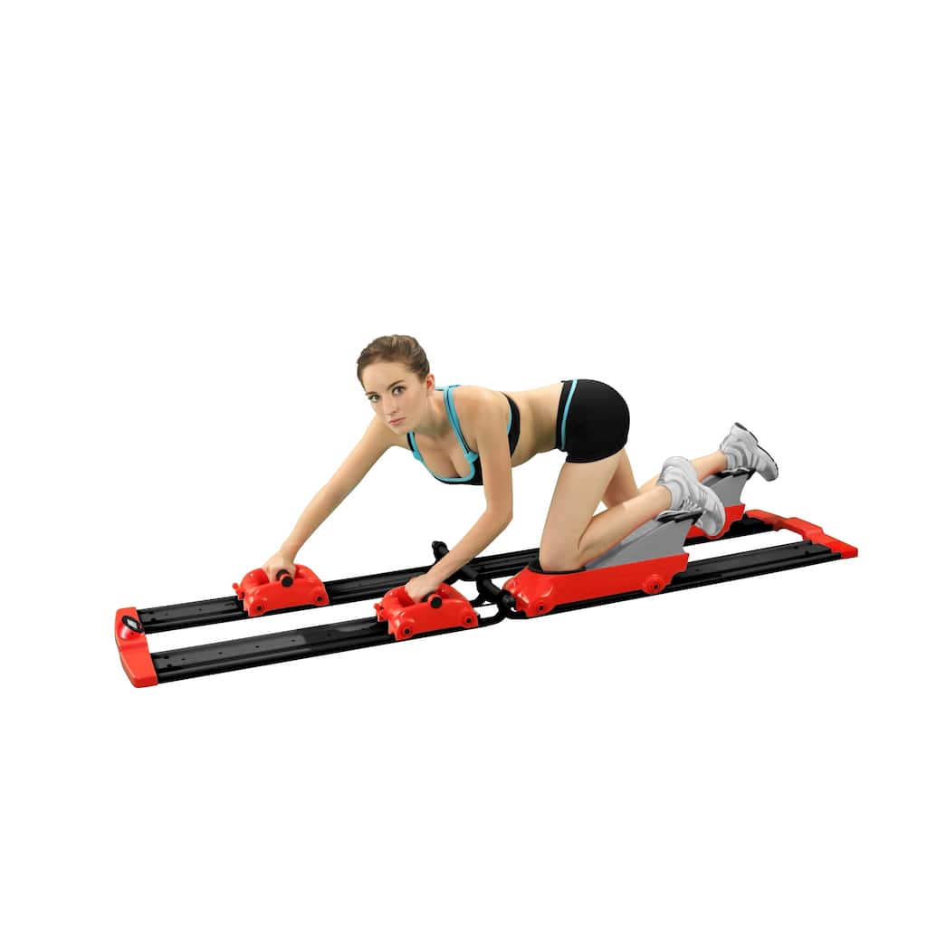 Back2Crawl Home Series Bear Crawl Horizontal Exercise Machine (Red)