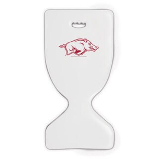 TRC Recreation White Finish Arkansas Razorbacks SS Deluxe Saddle