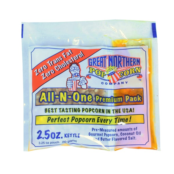 Great Northern Popcorn Case of 2.5-Ounce Popcorn Portion Packs - 2.5 Oz