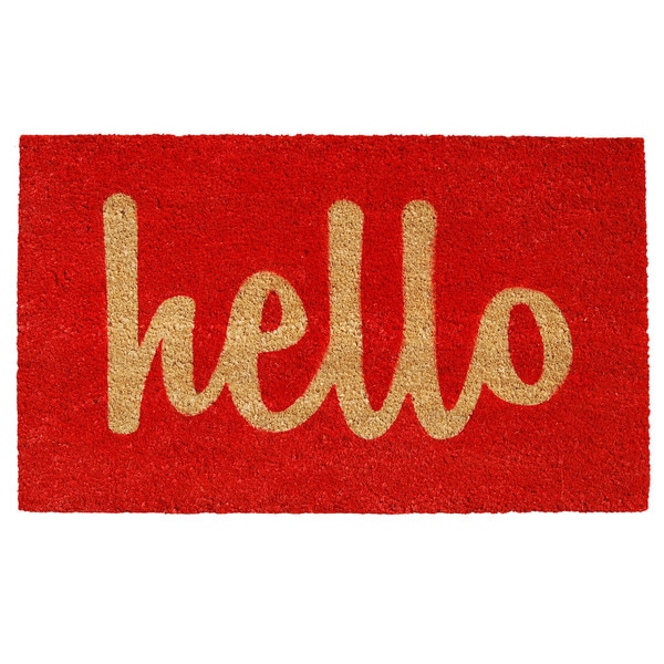 Hello Doormat (2' x 3')