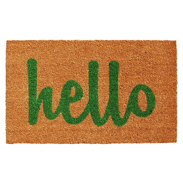 Hello Doormat (1'5 x 2'5)