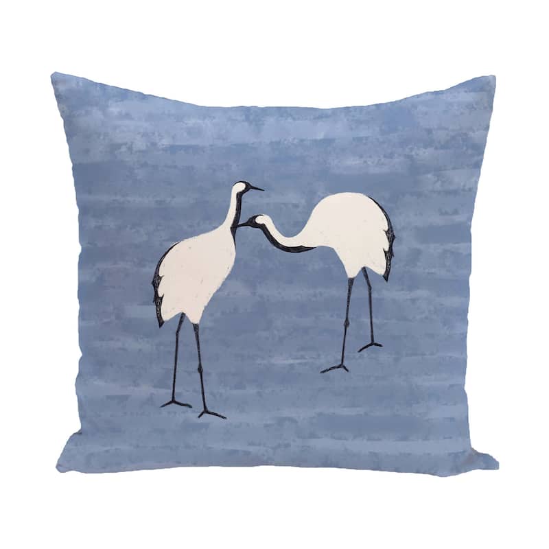 Stilts Animal Print 18 x 18-inch Outdoor Pillow