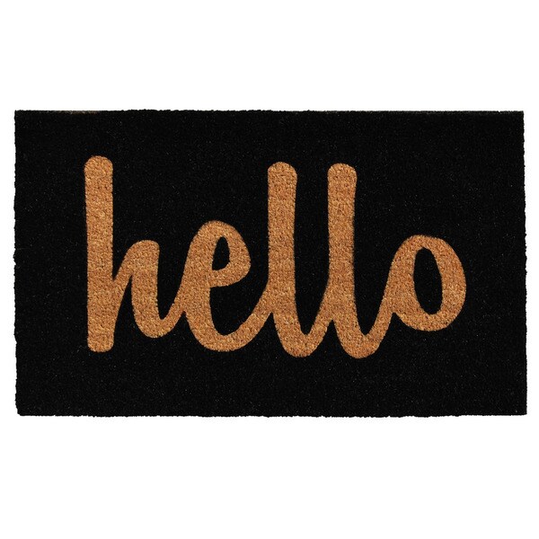 Shop Hello Doormat (1'5 x 2'5) Free Shipping On Orders Over 45