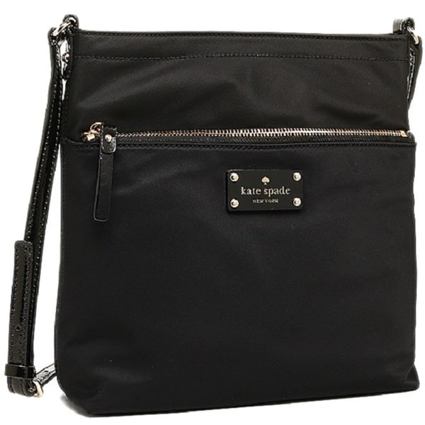 Shop Kate Spade New York Jan Black Nylon Crossbody Handbag - Overstock - 11717817