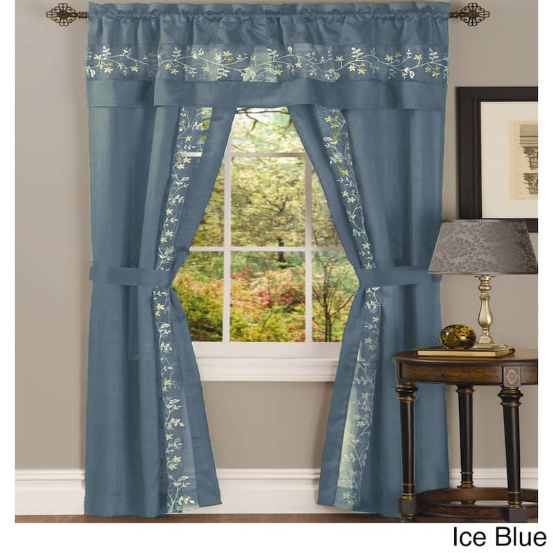 Achim Fairfield 5-piece Window Curtain Set