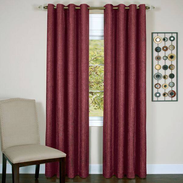 slide 2 of 25, Copper Grove Sam Houston Taylor 8 Grommet Lined Window Curtain Panel