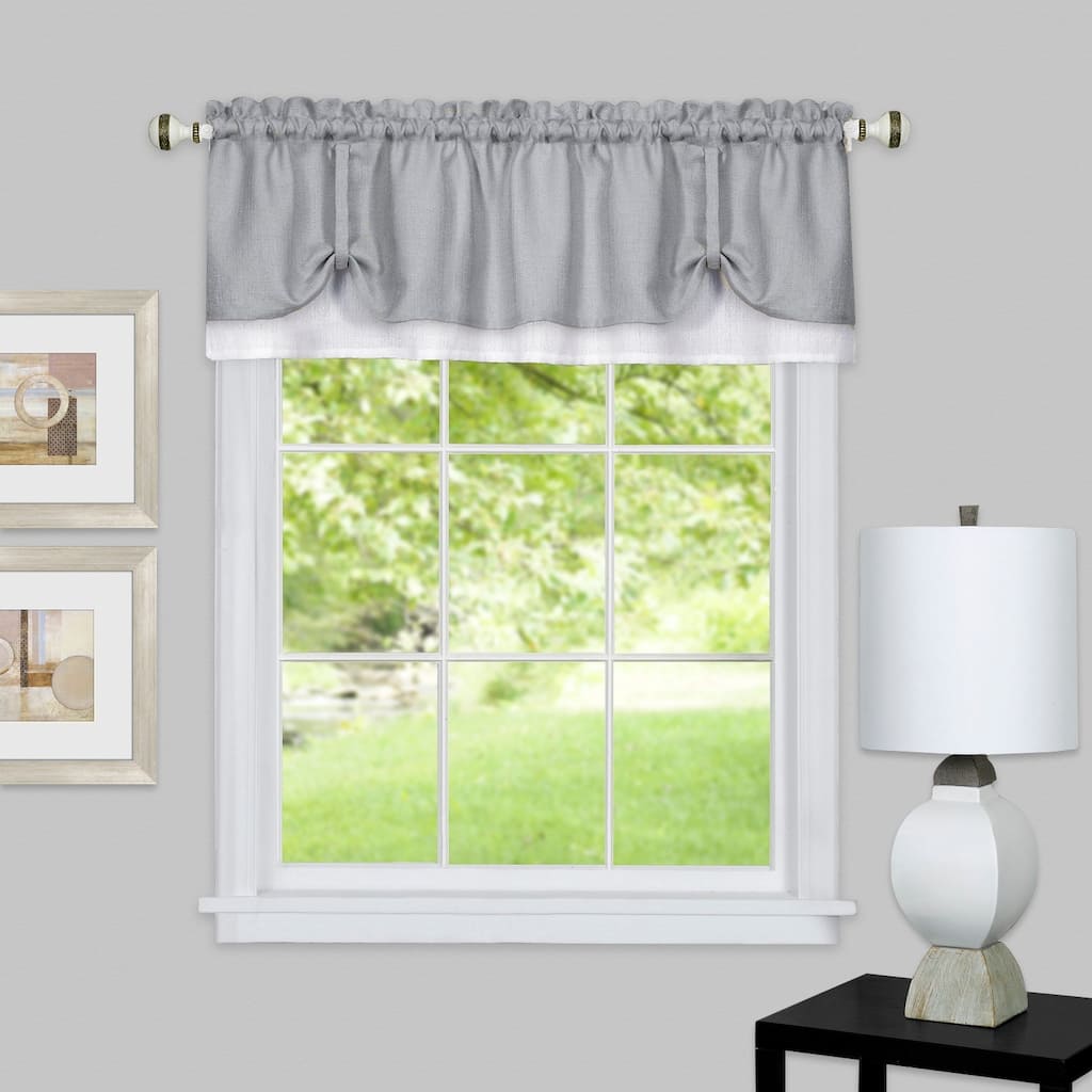 Achim Darcy Window Curtain Valance - 58x14