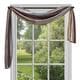 preview thumbnail 1 of 7, Achim Ombre Window Curtain Scarf - 50" x 144" - 50x144
