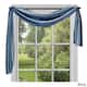 Achim Ombre Window Curtain Scarf - 50" x 144" - 50x144 - Blue