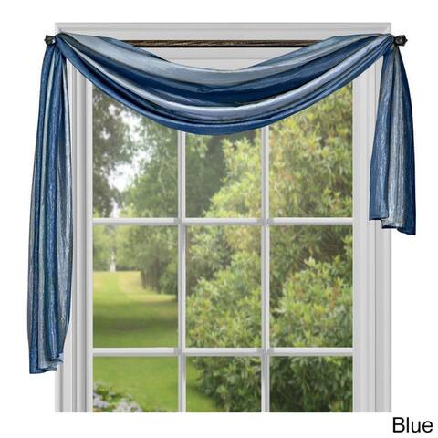 Achim ACHIM Ombre Window Curtain Scarf - 50x144