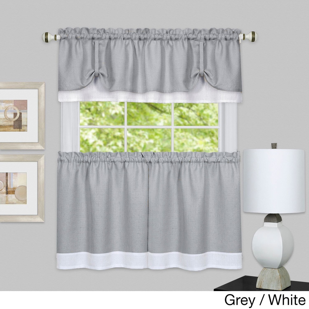 The Gray Barn Emily Gulch Buffalo Check Kitchen Window Tier Set - Bed Bath  & Beyond - 28108775