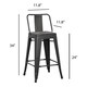 Industrial 24-inch Metal Bar Stool (Set of 2) - Thumbnail 9