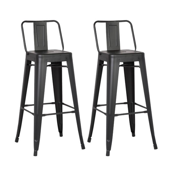 Steel 24 Inch Bar Stool Set Of 2 N A On Free Steel 24 Inch Bar Stool Set Of 2 N A