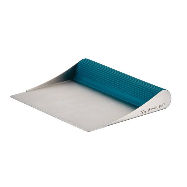 Rachael Ray Tools and Gadgets Stainless Steel Bench Scrape (Marine Blue ...
