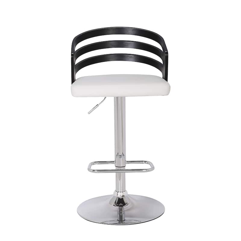 Bentwood Modern Contemporary Adjustable Bar Stool
