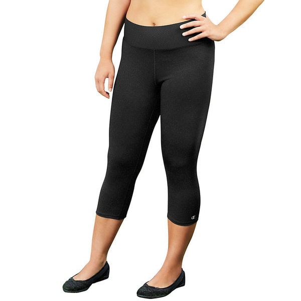 champion women's smoothtec capri legging