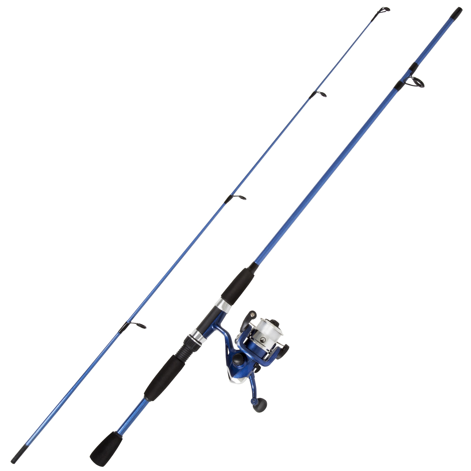 wakeman strike series spinning fishing rod and reel combo