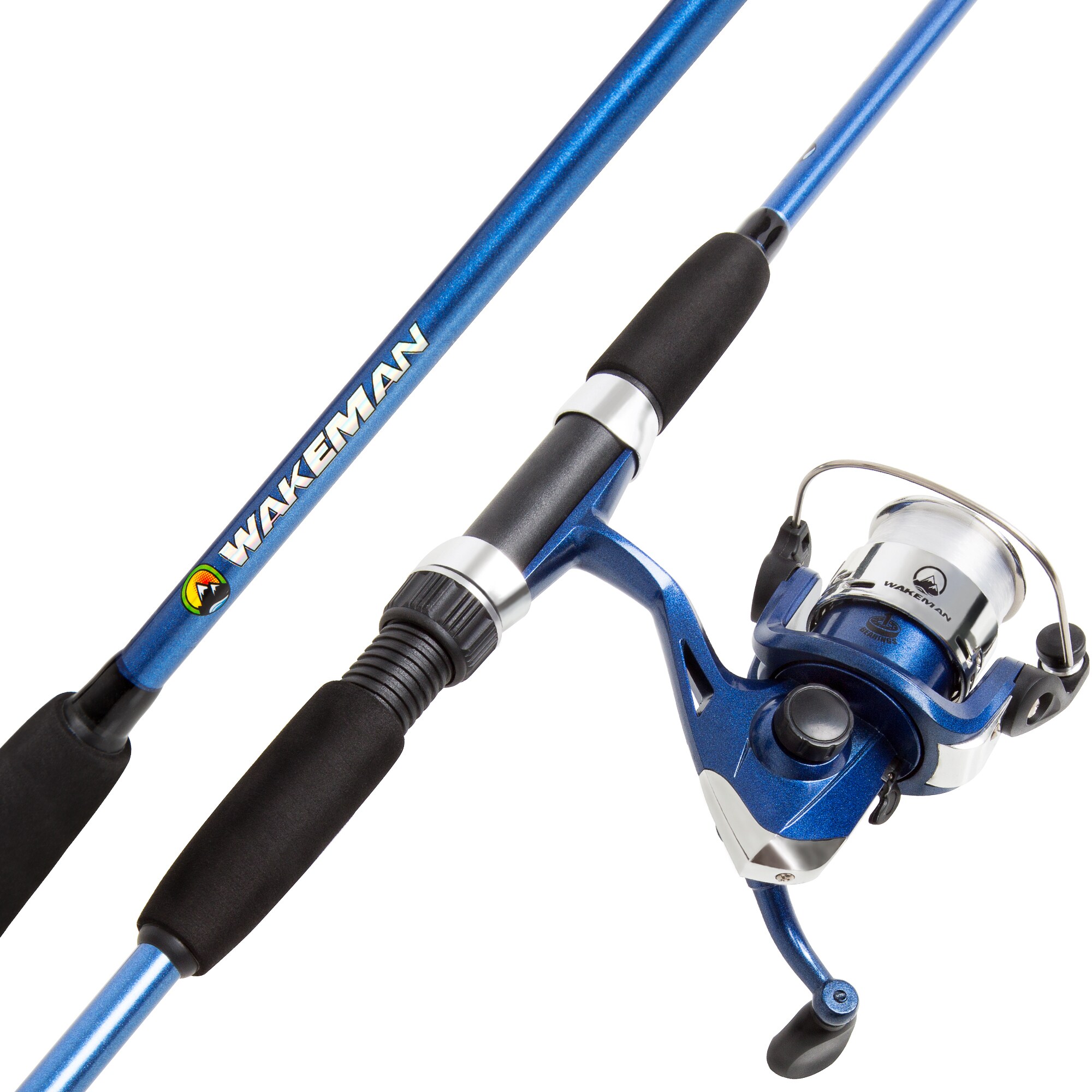 wakeman strike series spinning rod and reel combo