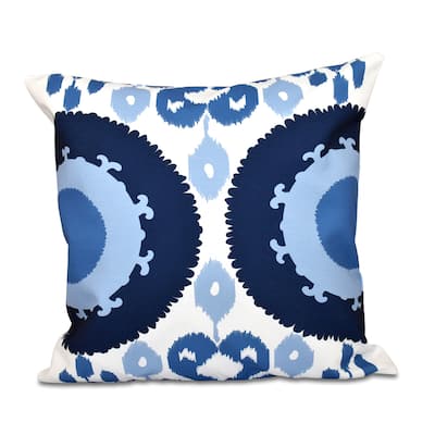 Boho Geometric 18 x 18-inch Outdoor Pillow