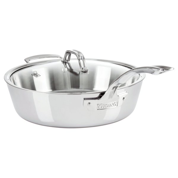 Viking Contemporary 4.8 Qt, 4.5 l., Sauté Pan, Mirror Finish. Opens flyout.