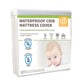 preview thumbnail 1 of 5, AC Pacific Waterproof Bamboo Terry Crib Mattress Cover