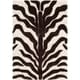 preview thumbnail 31 of 50, SAFAVIEH Handmade Cambridge Salina Animal Print Wool Rug 2' x 3' - Ivory/Navy - Rectangle
