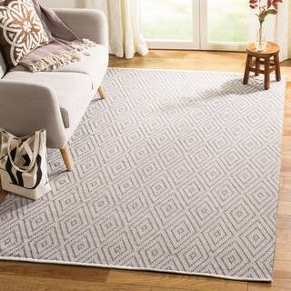 Cotton Oversized Large Area Rugs For Less Safavieh Hand Woven Montauk Grey Ivory Cotton Rug 11