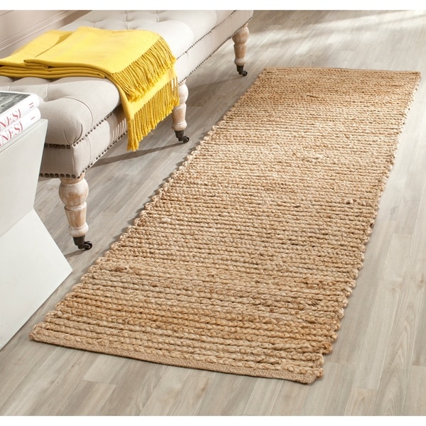 Safavieh Cape Cod Handmade Natural Jute Natural Fiber Rug - 2' 3 x 18'