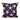 Soft Starfish Geometric Print 18 x 18-inch Outdoor Pillow