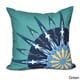 preview thumbnail 4 of 4, Sailor's Delight Geometric Print 18 x 18-inch Outdoor Pillow Green