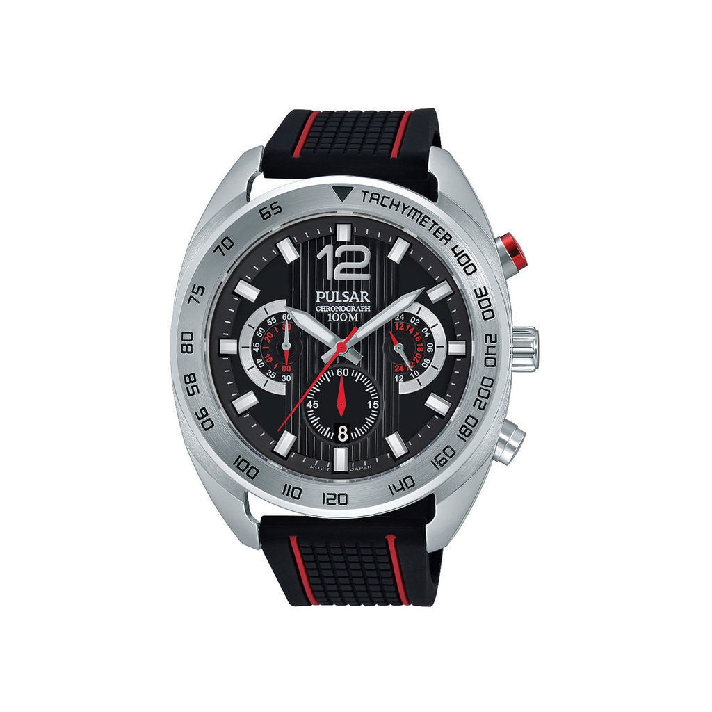 pulsar men's chronograph watch
