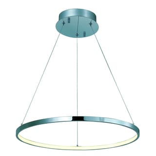 Hoops LED-Single Pendant - Chrome