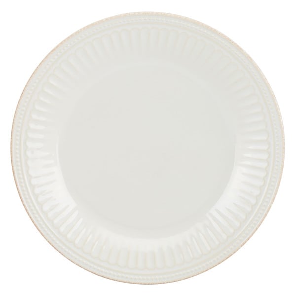 Shop Lenox French Perle Groove White Dinner Plate - Free Shipping On ...