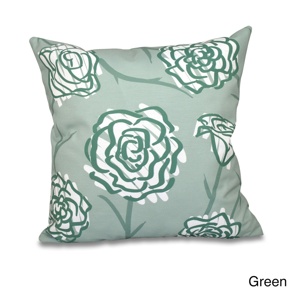 Spring Floral 20 x 20-inch Outdoor Pillow