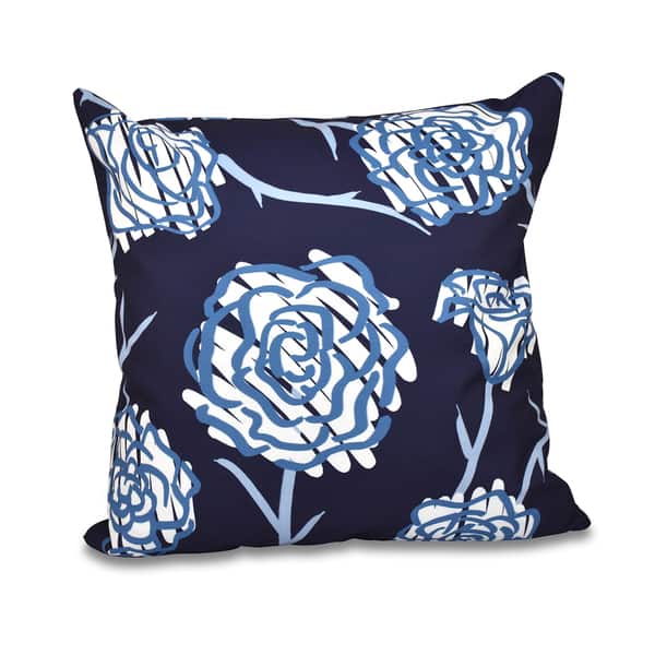 slide 2 of 7, Spring Floral 2 Floral 20 x 20-inch Outdoor Pillow