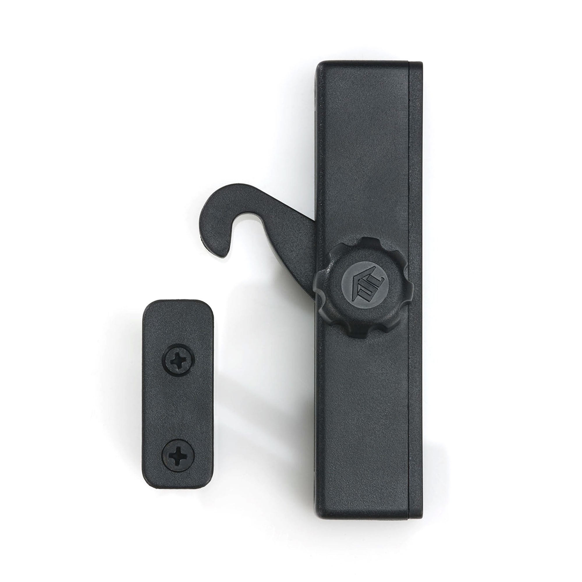 Folding Door Lock Black Privacy Lock for Accordion Doors